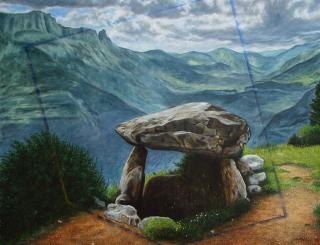 Tella dolmen in de Pyreneeën