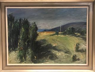 Landschap bij Höchst (Duitsland)