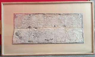 Een bericht van steen