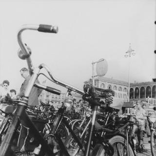 Fietsen op de boulevard